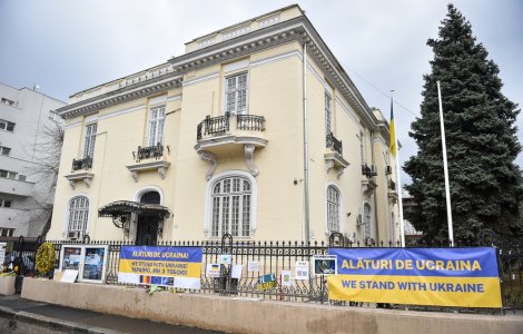 Alertă la Ambasada Ucrainei din București. SRI a intervenit de urgență
