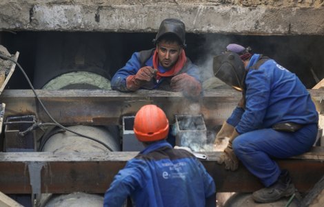 Lucrările la magistrala Grozăveşti vor continua și iarna. Ce spune Nicușor Dan