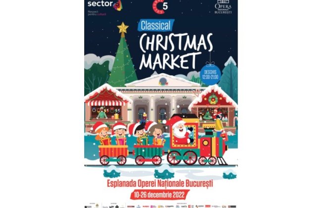 CLASSICAL CHRISTMAS MARKET &icirc;ncepe pe 10 decembrie