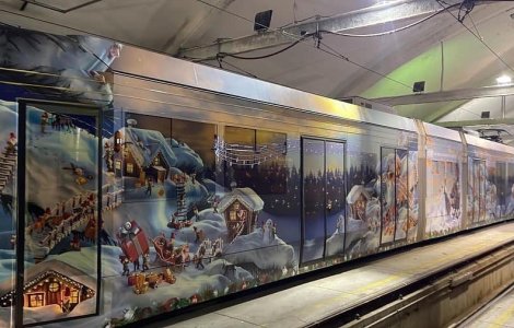 Tramvaiul Colindelor va circula în Capitală. Cum va circula tramvaiul 1