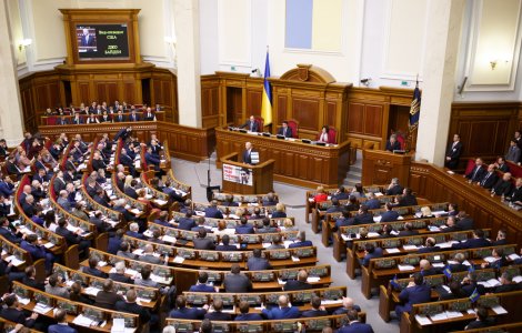 Parlamentul Ucrainei a adoptat o lege controversată pentru presă