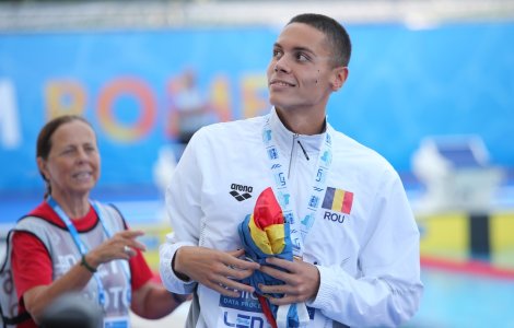 David Popovici a fost nominalizat la titlul de „Cel mai bun sportiv din Balcani 2022”