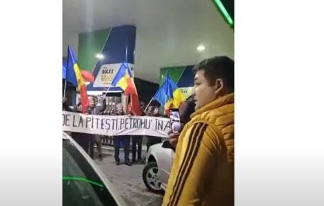 Proteste în benzinăriile OMV: „Azi la Constanța, mâine în toată țara”