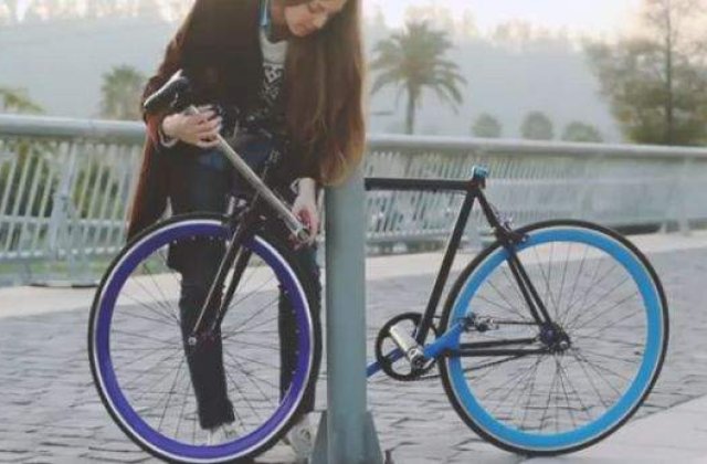 [VIDEO] Prima bicicleta din lume care este IMPOSIBIL de FURAT