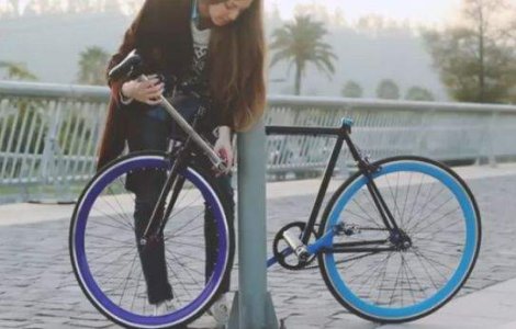  Video  Prima bicicleta din lume care este IMPOSIBIL de FURAT