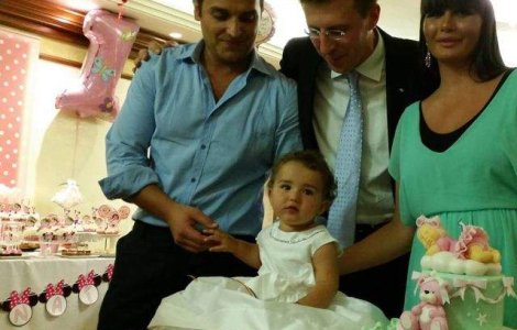 Nepoata presedintelui Traian Basescu a implinit un an