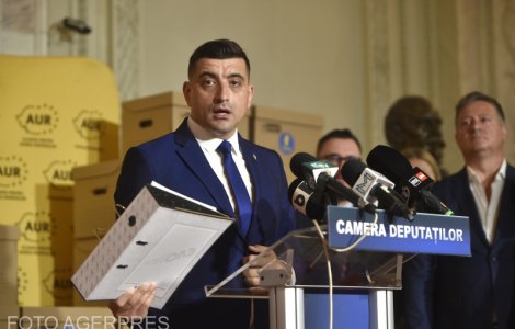AUR va preda PSD cele două milioane de semnături pentru demiterea lui Iohannis