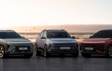 Noua generație Hyundai Kona este aici: design complet nou și 4 versiuni diferite