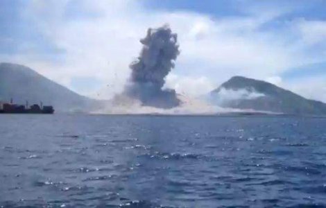  Video  Eruptia unui VULCAN surprinsa in IMAGINI!