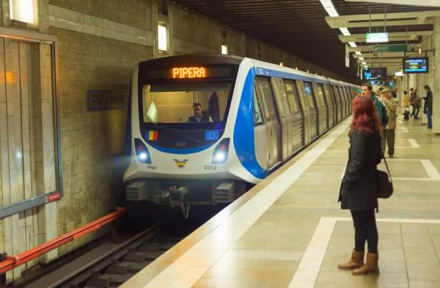 Program Metrorex Revelion 2023. Cum vor circula trenurile &icirc;n zilele de 31 decembrie 2022 și 1 ianuarie 2023