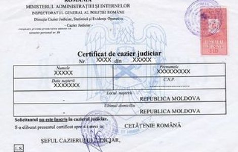 Cazierul judiciar va putea fi eliberat și online. Klaus Iohannis a promulgat legea