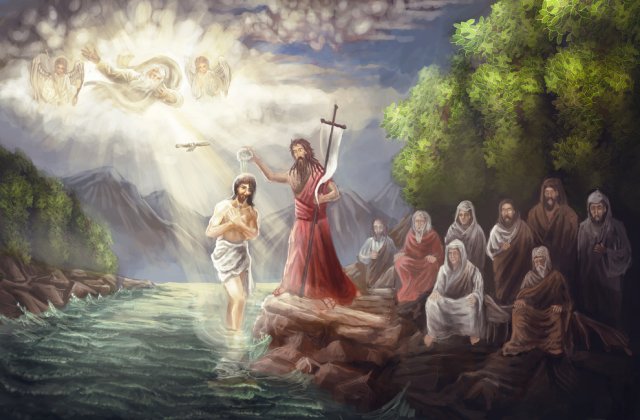 &Icirc;n jur de două milioane de rom&acirc;ni &icirc;şi serbează numelui de Sf&acirc;ntul Ioan Botezătorul