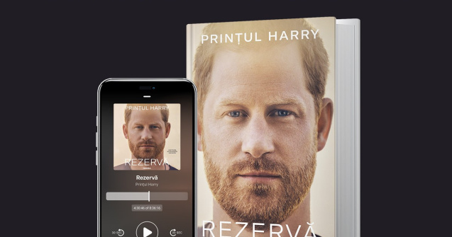 Cartea prințului Harry a fost lansată și în librăriile din România
