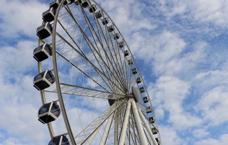 Roată panoramică de 36 de metri pe faleza Dunării din Galați