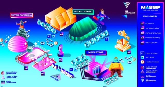 AU ÎNCEPUT PREGĂTIRILE PENTRU MASSIF 2023. CUM ARATĂ MASSIF? ORGANIZATORII AU DEZVĂLUIT HARTA FESTIVALULUI