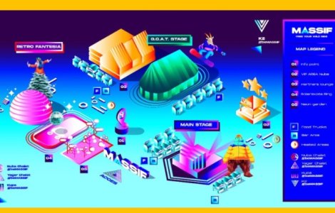 AU ÎNCEPUT PREGĂTIRILE PENTRU MASSIF 2023. CUM ARATĂ MASSIF? ORGANIZATORII AU DEZVĂLUIT HARTA FESTIVALULUI