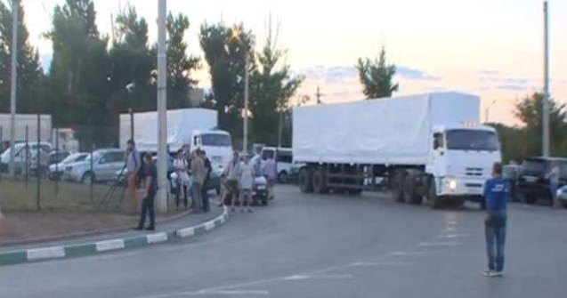 Un nou convoi umanitar rus a ajuns in estul Ucrainei