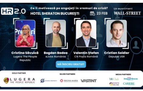 Valentin Ștefan, Director General Compania Națională Poșta Română vine la HR 2.0 – Ce îi motivează pe angajați în vremuri de criză