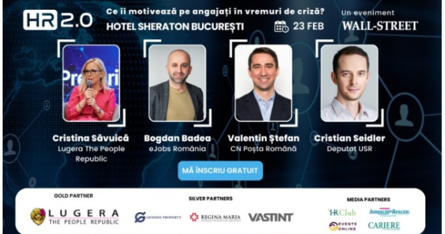 Valentin Ștefan, Director General Compania Națională Poșta Română vine la HR 2.0 – Ce îi motivează pe angajați în vremuri de criză