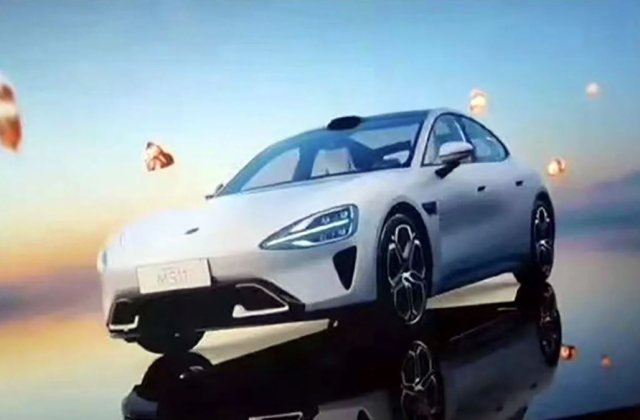 Xiaomi MS11, prima mașină electrică a producătorului chinez, &bdquo;scăpată&rdquo; pe internet