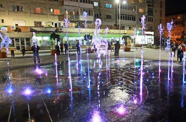 [VIDEO] Fantana arteziana, inaugurata in Timisoara! Cat a costat constructia ei