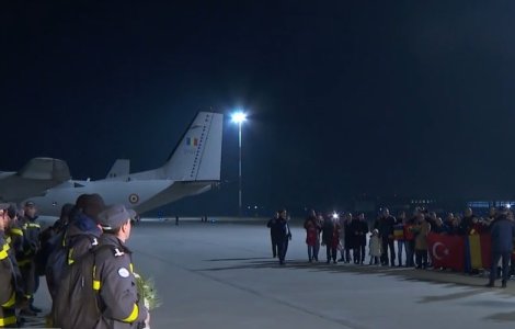 Primii salvatori români care au fost trimiși în Turcia s-au întors acasă