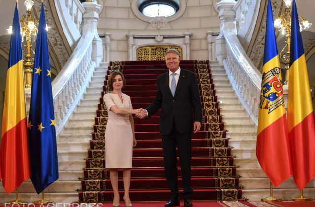 Maia Sandu va efectua o vizită de lucru &icirc;n Rom&acirc;nia. Klaus Iohannis o va primi, joi, la Palatul Cotroceni