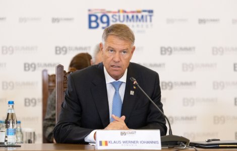 Klaus Iohannis a transmis un mesaj dur la adresa Rusiei, la Summitul B9 de la Varșovia: „Să ne asigurăm că este actul final”