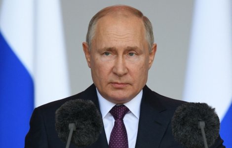 Putin acuză din nou NATO pentru livrarea de arme forțelor armate ucrainene