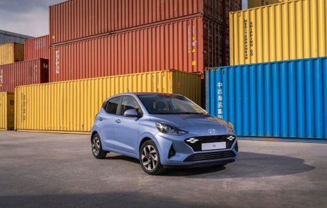 Noul Hyundai i10 facelift: față retușată și ecran de 4.2 inch pentru instrumentarul de bord