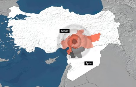 Un nou cutremur s-a produs în Turcia. Seismul a avut o magnitudine de 5,2