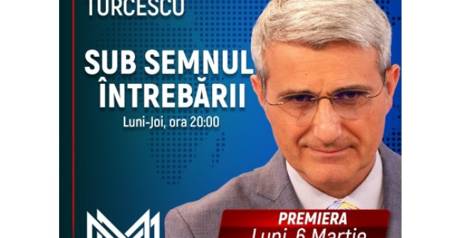 Robert Turcescu intră în echipa Metropola TV. Jurnalistul prezintă emisiunea „Sub semnul întrebării"