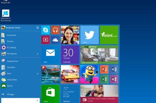 Microsoft a prezentat noul sistem de operare Windows 10