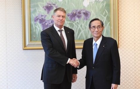 Klaus Iohannis începe luni vizita oficială în Japonia. Președintele României va fi primit de împăratul Naruhito