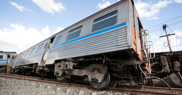 Accident feroviar în Teleorman. Un tren a frânat de urgență