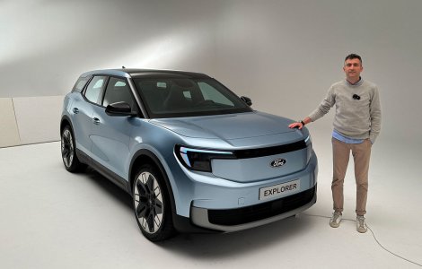 Am văzut pe viu noul Ford Explorer Electric: 5 lucruri despre SUV-ul desenat de un român