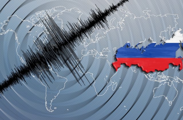 Cutremur puternic &icirc;n Rusia. Seismul a avut o magnitudine de 6,9