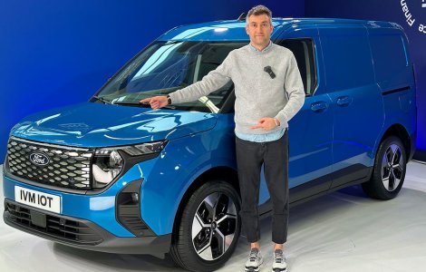 Aceasta este prima electrică fabricată în România: Ford e-Transit Courier