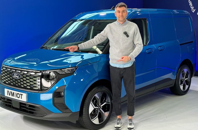 Aceasta este prima electrică fabricată &icirc;n Rom&acirc;nia: Ford e-Transit Courier