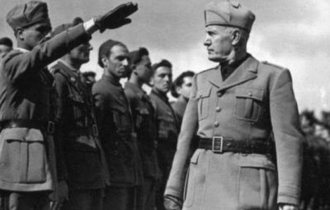 Un film artistic in care apare Benito Mussolini a fost descoperit in SUA