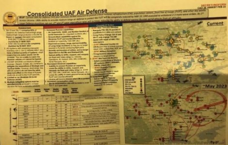 Documente secrete de la Pentagon: armata Ucrainei, fără muniție antiaeriană până la finalul lunii mai, dacă nu e întărită masiv