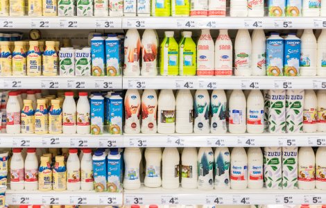 Scade prețul laptelui pentru 6 luni. Cum vor fi ajutați crescătorii de vaci