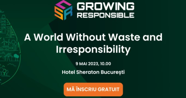 CSR Growing Responsible 2023: patru sesiuni dinamice dedicate celor mai importante provocări de sustenabilitate ale momentului
