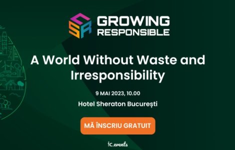 CSR Growing Responsible 2023: patru sesiuni dinamice dedicate celor mai importante provocări de sustenabilitate ale momentului