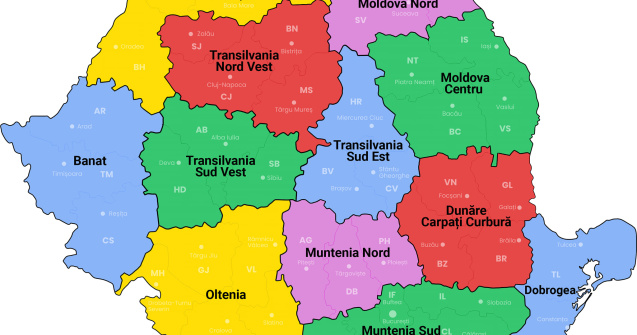 România ar putea fi reorganizată administrativ în 12 județe