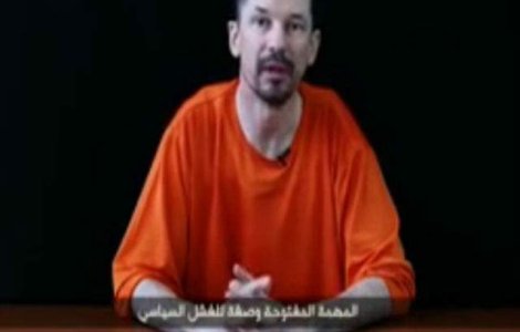  Video  O noua inregistrare cu John Cantlie, facuta publica de SI