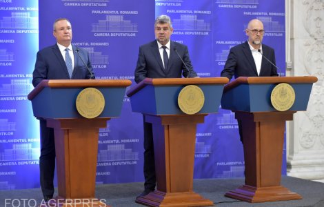 Se suspendă negocierile pentru formarea noului Guvern. Anunțul făcut de Ciolacu