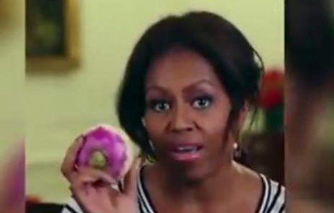  Video  Michelle Obama danseaza cu un nap pentru a promova alimentatia sanatoasa