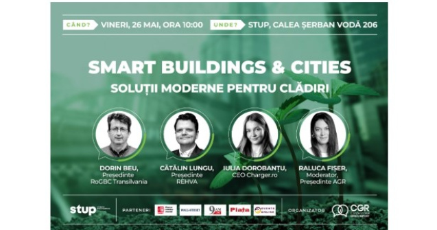 Smart buildings and smart cities. Soluții moderne pentru clădiri