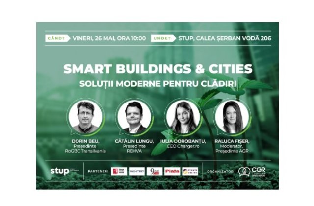 Smart buildings and smart cities. Soluții moderne pentru clădiri 